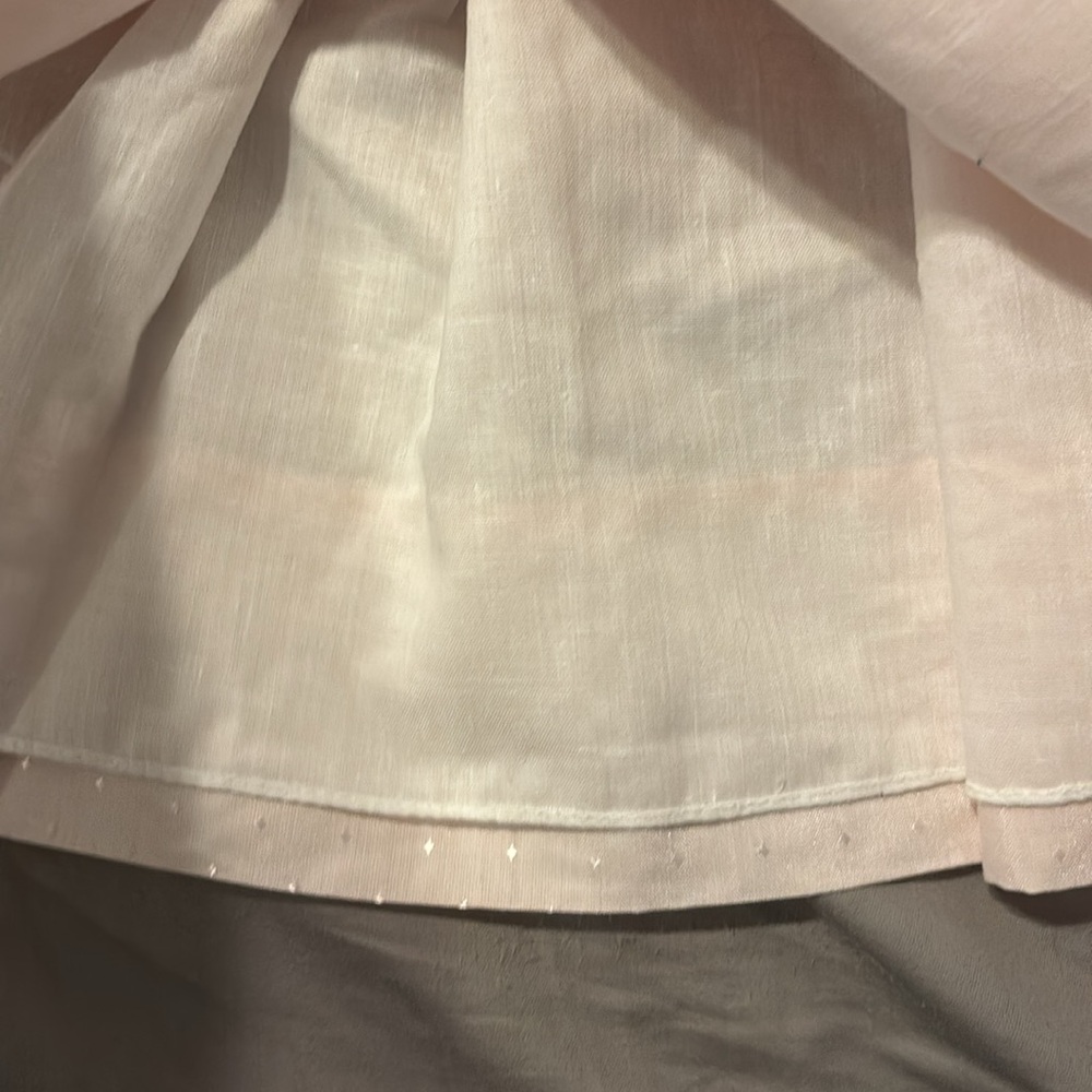 Baby Pink Swiss dot dress 9 month - Picture 3 of 4